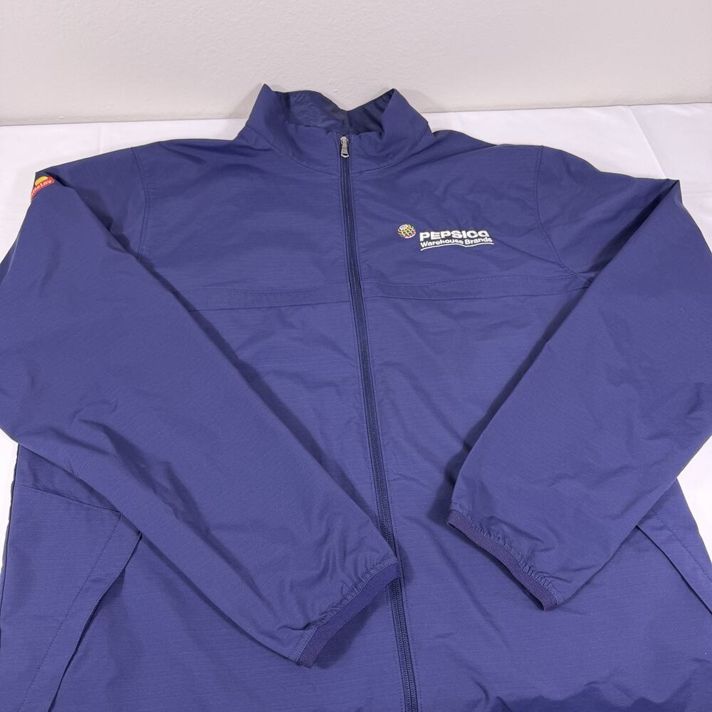 Under Armour Navy Blue Pepsico Warehouse Jackets/embroidered Logos XXL